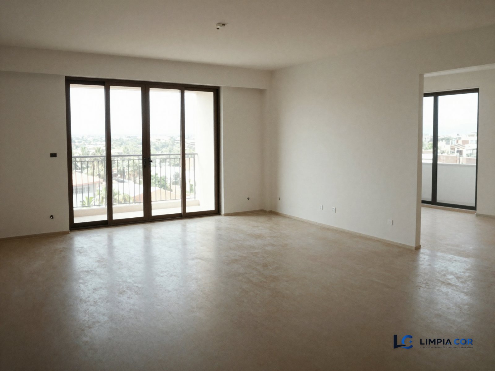 Limpieza final de obra en un departamento recién terminado en Córdoba