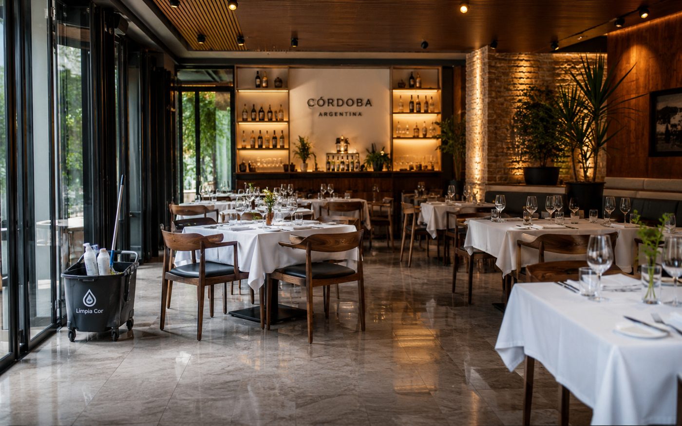 Limpieza de restaurantes en Córdoba: cocina, salón y bromatología